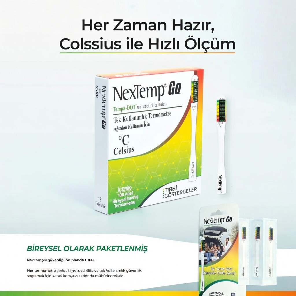 NexTemp GO 100'lü kurumsal paket